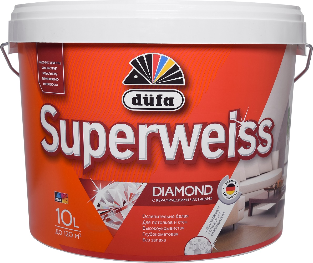 Краска dufa trend farbe. Dufa Superweiss Diamond. Краска интерьерная. Dufa Superweiss, 5л, 1. Краска интерьерная Dufa trend Farbe галечный серый.