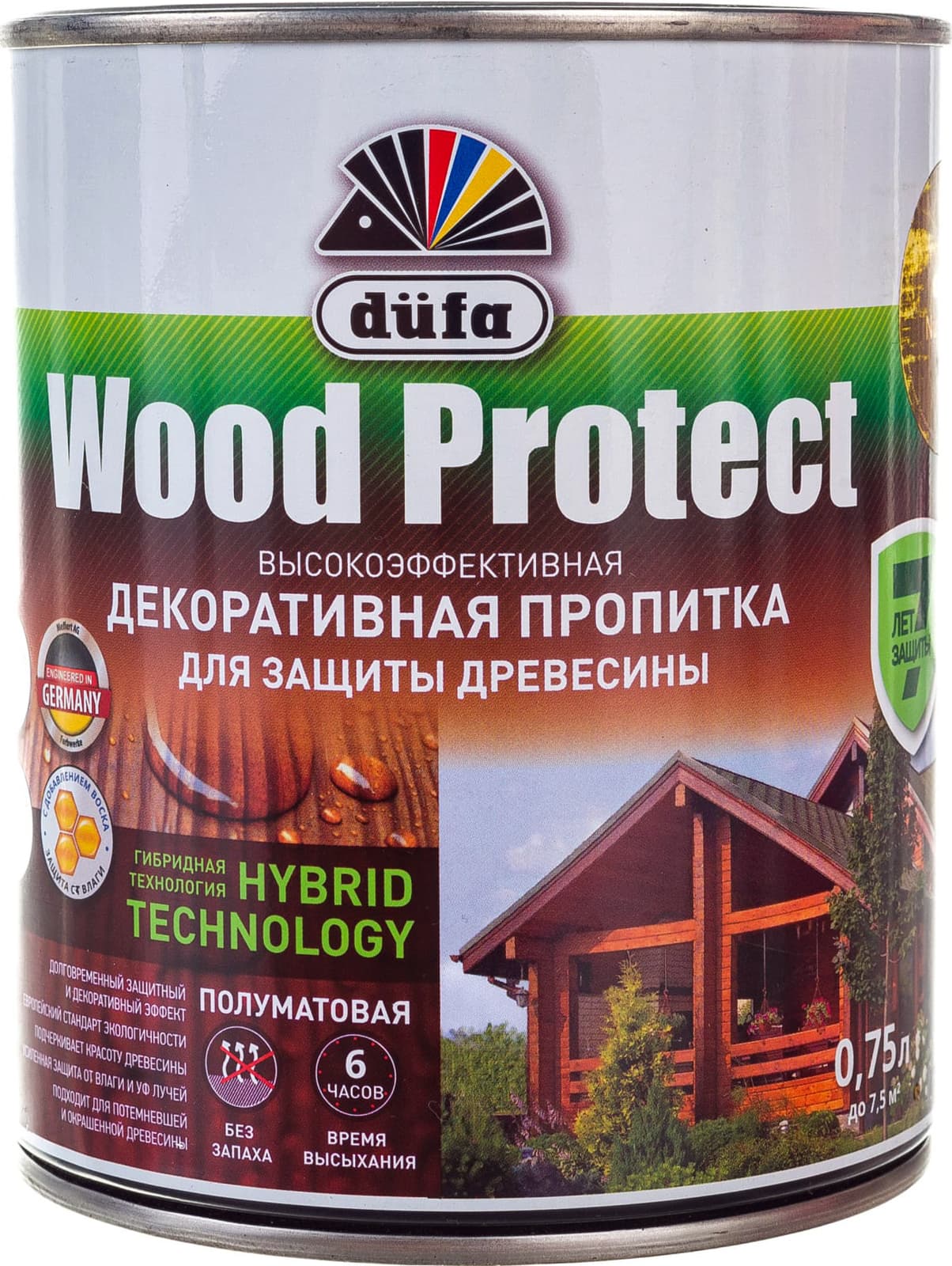 Пропитка для дерева DUFA Wood Protect 0,75 кг дуб — купить по низкой цене в  интернет-магазине Стройландия, отзывы и характеристики, доставка в Саратове